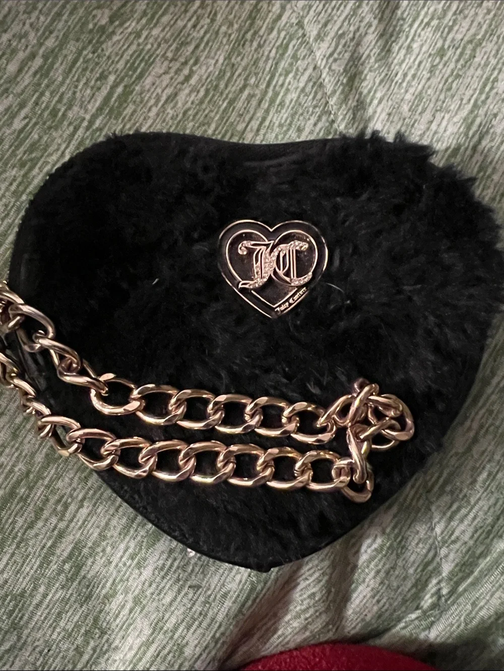 Juicy Couture Black Heart Wallet